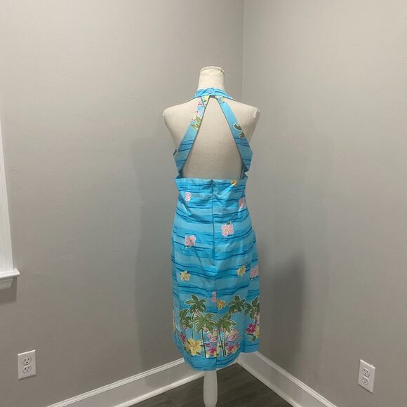 Hawaiian Print Dress 16 - Picture 6 of 9